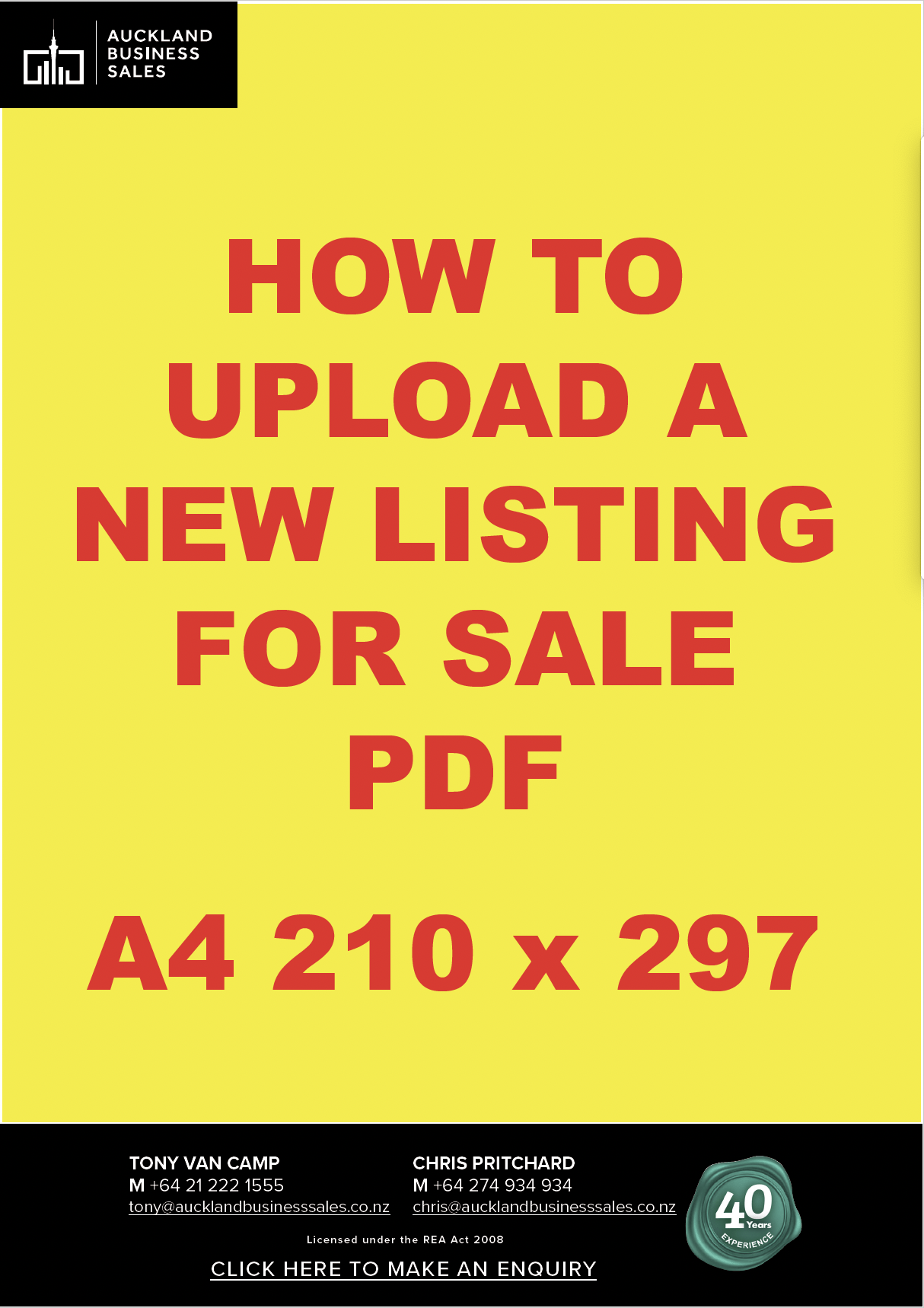 Auckland Businesses for Sale High, Value Business for sale, - ABS